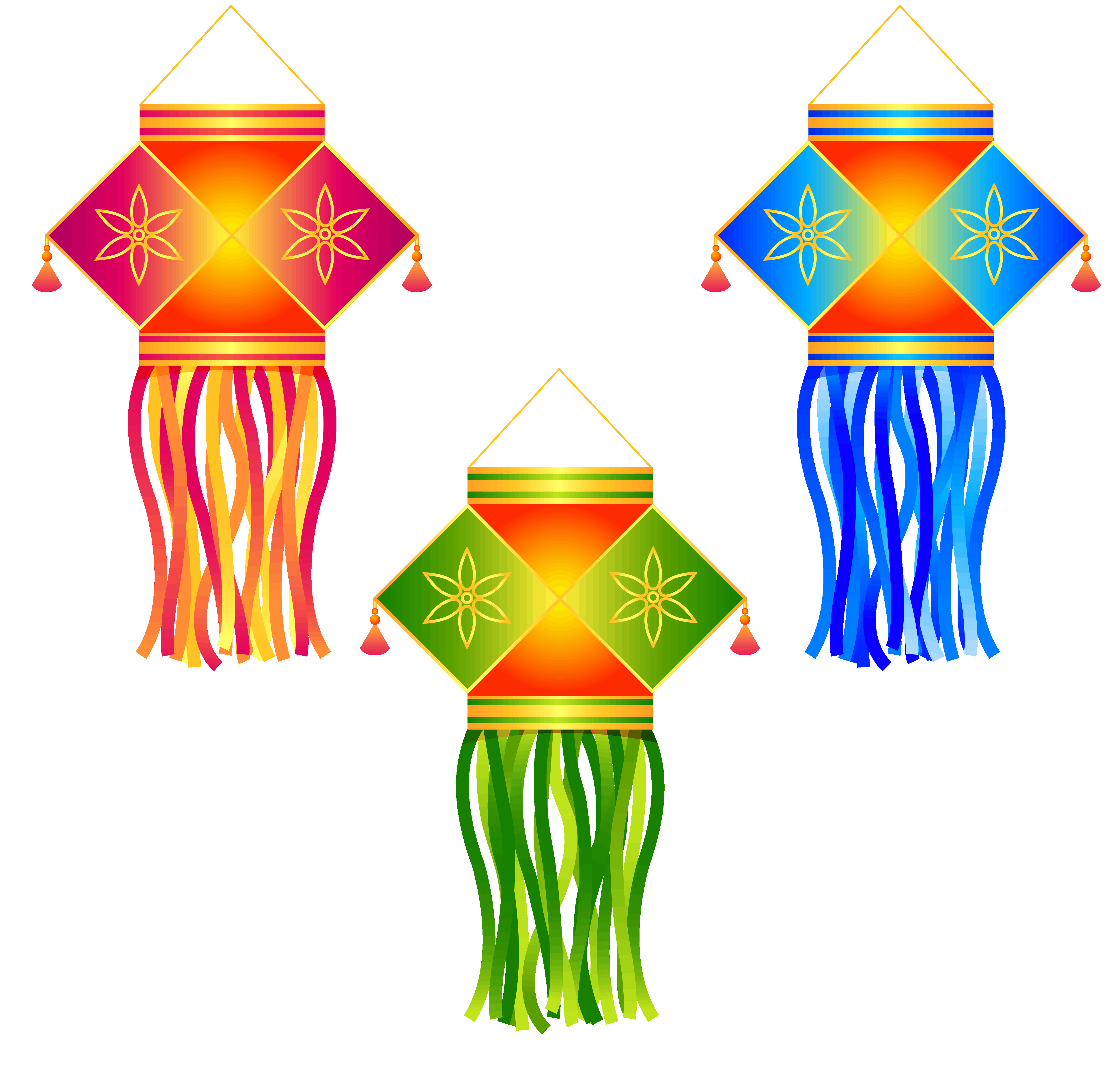 Diwali decoration left