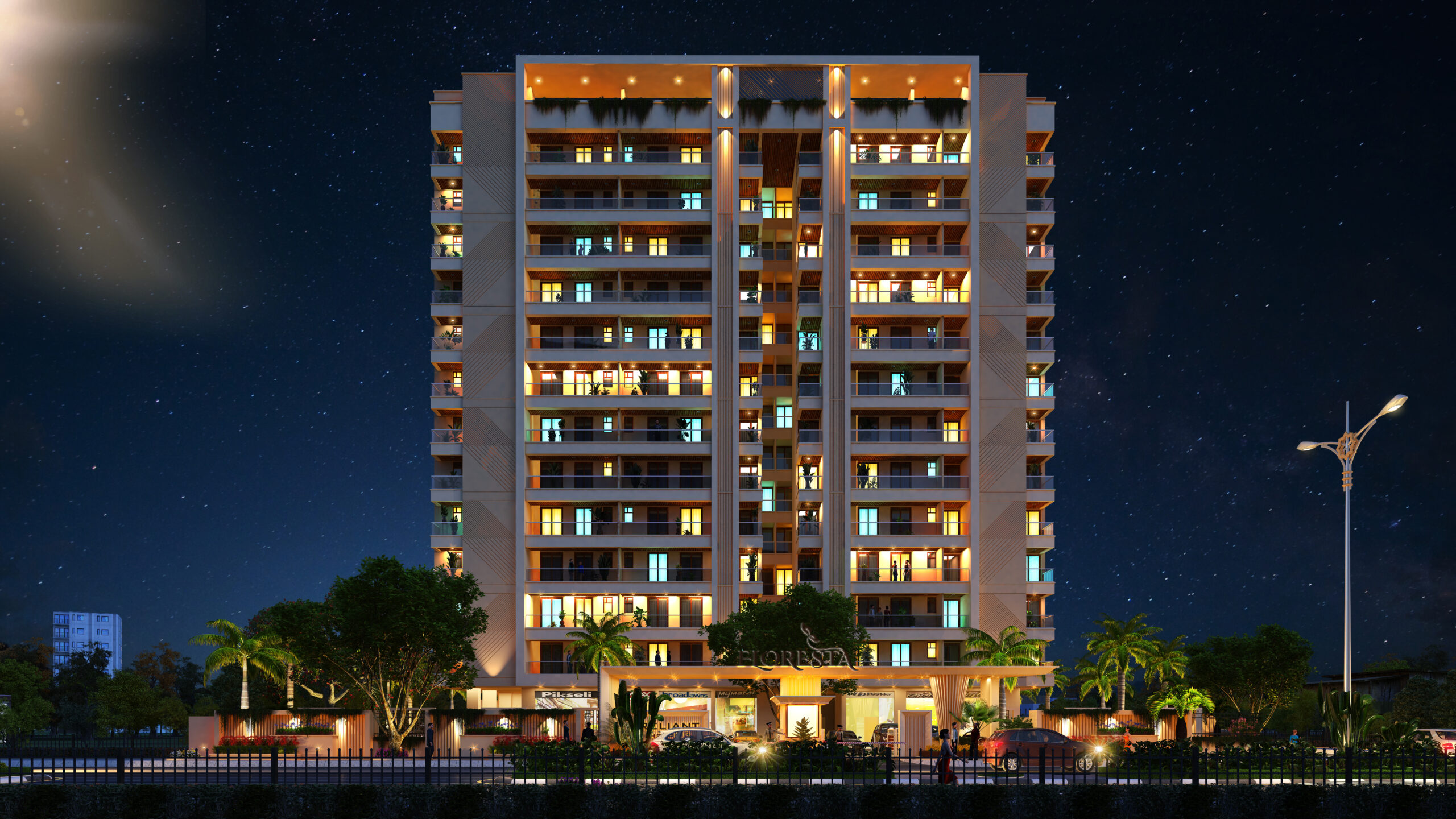 Floresta 3-4 BHK flat